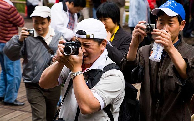 Importance des photos pour les touristes chinois