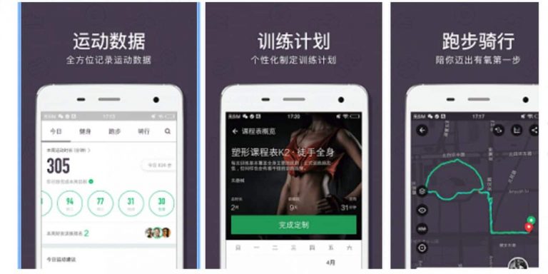 Chine : les marques de sport devraient être attentives à ces applications de fitness